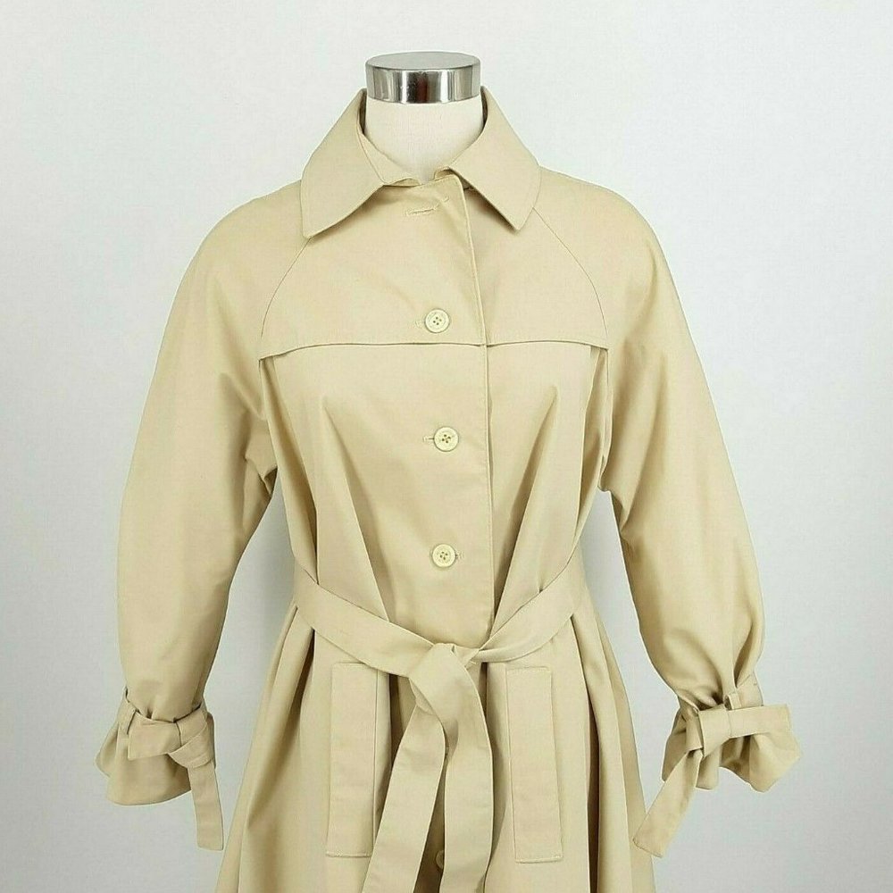 Vintage Diane von Furstenburg Trench Coat Jacket W